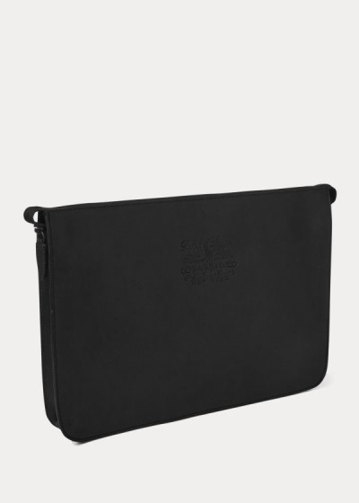 Malas Polo Ralph Lauren Heritage Couro Folio Homem 24860-VINW